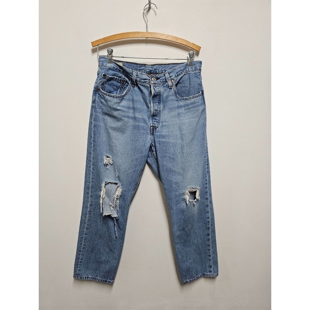 Vintage Levis 501 Relaxed Fit Mom Jeans  W30 L26 Big E